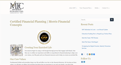 Desktop Screenshot of mfcplanners.com